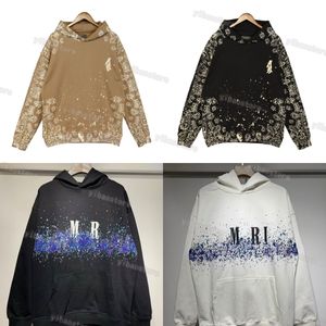Men's Hoodies Amirs Designer Hoodies Couples Sweatshirts Top High Quality Embroidery Letter Mens Clothes Jumpers Long Sleeve Luxury Hip Hop Streetwear