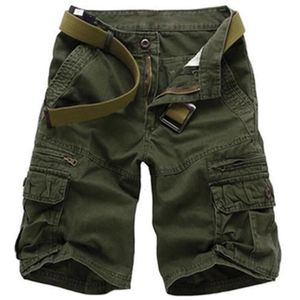 Mäns shorts sommar casual shorts män kamouflage lösa byxor mens militär taktisk last shorts mode bomull camo kort plus storlek 28-40 230417