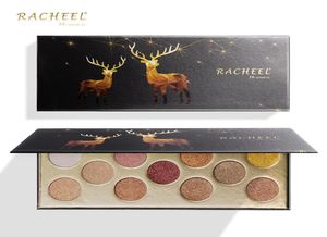 Новые 11 цветов Stars Elk Wet Soft Палитра теней для век Shimmer Matte Eye Shadow Mud Дымчатый макияж глаз Стойкие косметические инструменты5866629