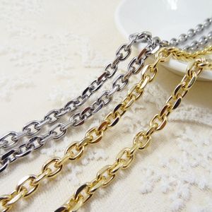 Bag Parts Accessories 60mm Gold Slim Chain High Quality Profile Metal Replacement DIY Accessorie Messenger Handle 231116