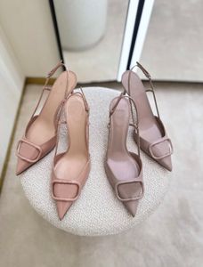 Luxury Sandals Women's High Heels Senior Fashion Designer Shoes Letter Wedding Dinner Women's Sandals 04