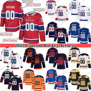 Özel Buz Hokey'i'Nhl '' Erkekler İçin Jersey Gençlik S -4XL Otantik İşlemeli İsim Numaraları - Kendi Hokey'nhl '' Formalarınızı Tasarlayın