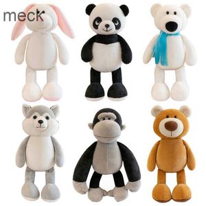 Animali di peluche ripiene Animali di peluche ripieni Giocattoli Bambole morbide Coniglio Cane Orso Lupo Modello Regalo per bambini Kawaii Baby Kids Hobbie Toys