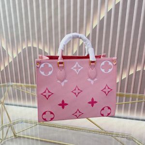 Echtes Leder Tote Umhängetasche Damen Handtaschen FRAUEN Luxus Designer Prägung Blumen Shouder Einkaufstaschen