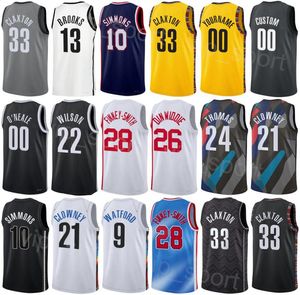 Print Men Woman City Basketball Lonnie Walker IV Jersey 8 Cameron Johnson 2 Mikal Bridges 1 Dorian Finney-Smith 28 Harry Giles III 14 Earned Color Custom Name Number