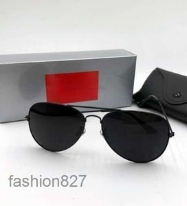 2023 Designer 3025r Sunglasses for Men Rale Ban Glasses Woman Protection Shades Real Glass Lens Gold Metal Frame Driving Fishing Sunnies with Original Box 664wa3884