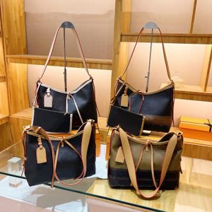 Fashion carryall MM Women's Designer Shoulder Bag with Detachable Zipper Bag leather Women's Luxury Underarm Handbag Crossbody hobo Bag Shopping bags