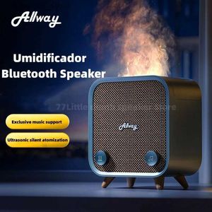 Cell Phone Speakers Multifunctional 3-in-1 Bluetooth ultrasonic atomization humidifier for home use silent bedroom sleep aid aromatherapy speaker Q231117