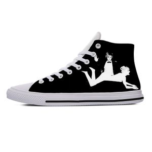 Отсуть обувь Cool Fashion Evan Peters High Sneakers Мужчины женщины качество качества.