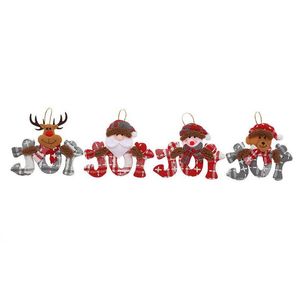 Dekoracje świąteczne ręcznie robione taniec Święty Mikołaj Wesołych Świąt Bożego Narodzenia drzewo wiszące zabawki dekoracja dekoracja domu prezent dzieci d dhita