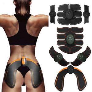Slimming Belt Muscle Stimulator EMS Wireless ABS Abdominal Trainer Toner Body Fitness Hip Shaping Patch Sliming Unisex 230417