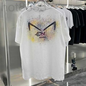 T-shirt da uomo Designer Hip Hop Monster t Shirt Stampa a getto d'inchiostro Felpa Uomo Donna Cotone Manica corta Tee Tshirt Pullover Top Abbigliamento oversize 2Z88