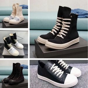 Designerskie buty buty platformowe mężczyźni damskie buty kolanowe zwiększają grube dolne buty