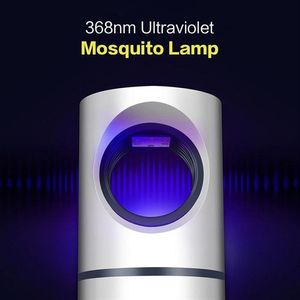 LED Pocatalyst Mosquito Killer Lamp USB Powered Insect Killer Non-Toxic UV Protection Silent Suitable for Pregnant Women a228c