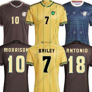 Jamaika Futbol Formaları 2023 2024 Bailey Reid Jamaika Futbol Gömlek Milli Takımı Antonio Morrison Jersey 23 24