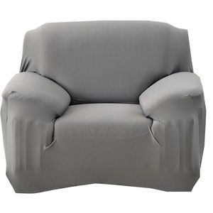 Stol täcker 1 säte soffa er fast färg stretch tyg soffor för vardagsrumssektion hörn sette Slipare droppleverans hem ga dhpq3