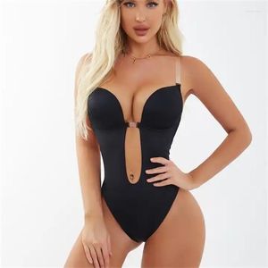 Damen Shapers Sexy vollbusige Korsett Dessous Top Weste transparente Träger offener Rücken erotisches figurbetontes Kleid Abnehmen Hochzeit Bodysuit Shapesuit