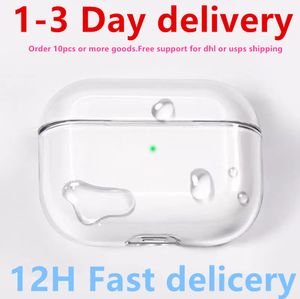 for Airpods Pro 2 Air Pods 3 Earphones Airpod Bluetooth Headphone Accessories Solid Silicone Cute Protective Cover Apple Wireless Charging