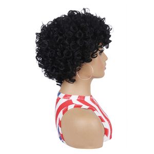cedevole parrucca copricapo femminile capelli corti copricapo molla elicoidale soffice parrucca corta copricapo