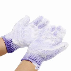 DHL Free ship Moisturizing Spa Skin Care Cloth Bath Glove Exfoliating Gloves Cloth Scrubber Face Body LL