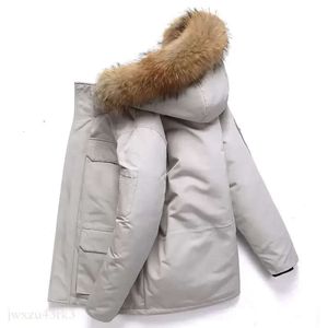 Mens Down Jacket Puffer Coat Warm Winter Classic Bread Clothing Fashion Couples Letters Tryckt Outwears Designer Coats Canadian 1288