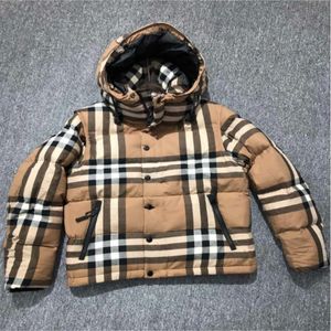 Burbrerys herres designer Down Jacka Parkas Coat Luxury Fashion Winter Mens and Womens Puffer Jackets Letter Plaid Ladies Classic Warm Top Jacket