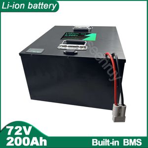 Bateria de polímero de lítio de íon-lítio, 72v, 200ah, uso para empilhadeira, guindaste, caminhão, motocicleta, quadriciclo, scooter elétrica, ebike