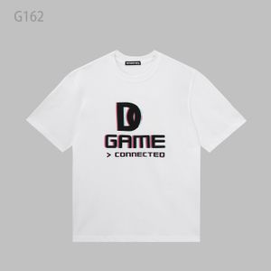 DSQ Phantom Turtle Mens Дизайнерская футболка итальянская футболка с логотипом Milan Fashion Summer Black White Fusmit Hip Hop Streetwear 100% хлопковые топы плюс размер 51513