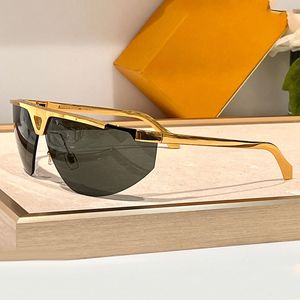 1.1エビデンスFutuura Mask Luxury Borderless Metal Mirror Mirror Legs Engraved Pattern Pit Face Stylish Cool Mens Sunglasses Travel Party Show Z1901Uの眼鏡