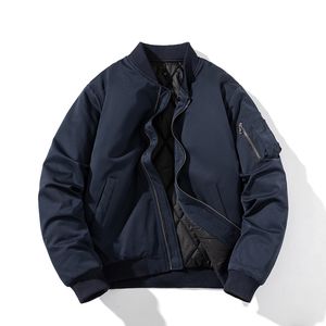 Jaquetas masculinas ma1 jaqueta de bombardeiro homens homens jacket sólido de inverno jacket milite vôo casaco de beisebol da primavera etono windbreaker casual 230417