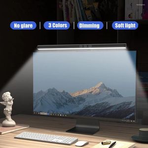 Table Lamps Led Monitor Lights Bar Stepless Dimmable Desk Screen Hanging Light Computer Screenbar Backlight For Home Office Study Room