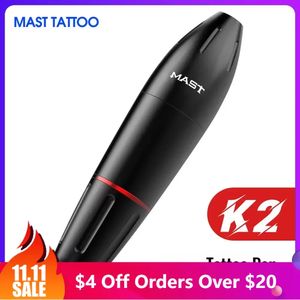 Tatueringsmaskin Mast Tattoo K2 Tattoo Est Tattoo Rotary Pen Professional Makeup Permanent Machine Tattoo Studio Supplies 231116