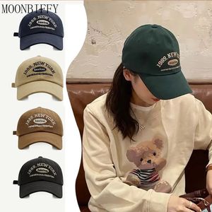 Ball Caps Retro Letter Embroidery Baseball Hats Unisex Men Women Washed Cotton Outdoor Sports Dad Hat Hip Hop Cap Gorras 231116
