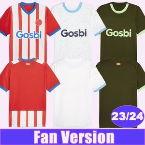 2023 24 Girona JUANPE S.BUENO Maglie da calcio da uomo BERNARDO ALEIX GARCIA STUANI Casa lontano 3rd Maglie da calcio Maniche corte Uniformi