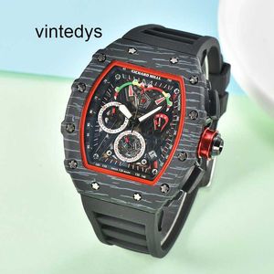 Luxury Quartz Watch High Precision 2023 Imitation Carbon Fiber Watch Trend Pin Men's Calendar Second Straight Quartz