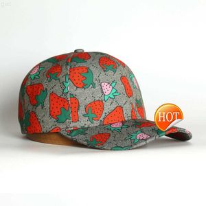 2023 Yearh Wysokiej jakości Strawberry Baseball Caps Man's Cotton Cactus Class