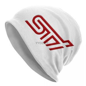 Beanie/Skull Caps Subaru Sti Car Skallies Beanies Hats Varma Autumn Winter Outdoor Cap Sticked Bonnet Caps For Men Women Adult YQ231117