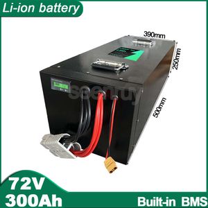 Batteria ai polimeri di litio 72V 300AH agli ioni di litio con caricabatterie perfetta per 13KW 20KW bici triciclo scooter moto Vechile elettrico