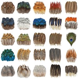 Annan evenemangsfest Natural Peacock Chicken Duck Pheasant Feather Liten Dream Catcher Feathers Diy Carnival Handicraft Accessories Decor Decoration 231116