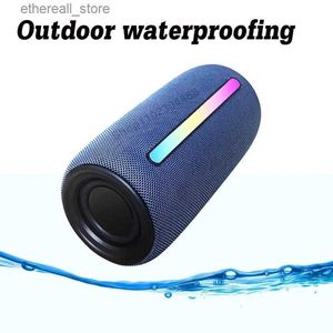 Mobiltelefonhögtalare 20W Bluetooth -högtalare Portable Hifi Stereo Waterproof Sound Box Music Central Högtalare Camping Talare Outdoor Högtalare Q231117