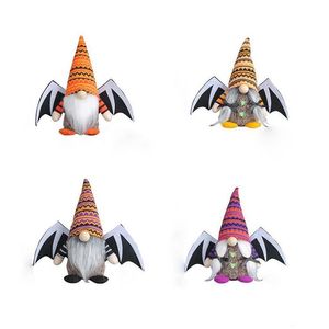 Other Festive & Party Supplies Halloween Broomstick Top Hat Witch Dwarf Gnome Doll Ornaments Cute Cartoon Elf Home Decor Xmas Party Ce Dhpby