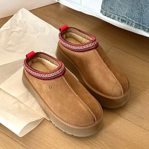 Tasman Chinelos Designer Slides Sapatos Austrália Camurça Shearling Plataforma Botas de Neve Clássico Ultra Mini Bota Semente de Mostarda Mulheres Inverno Botas de Tornozelo Homens Winter Worm