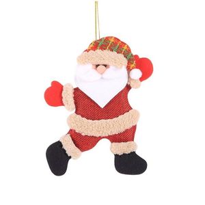 クリスマスの飾り踊る老人雪だるまの人形の装飾品のための雪だるまの人形の装飾品種のプラスチックハンギングデコレーションドロップ配達hom dhxvd