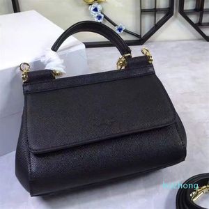 Yeni 20 cm Bayan Sicily Mini Çanta Palmiye Baskı Çok Boyunca Buzağı Deri Moda Mizaç Çantası Omuz Messenger Bag224s