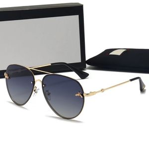 Solglasögon designer för män och kvinnor små bin modetrend som kör utomhus resekläder i par med UV -skydd ZL41