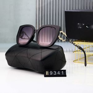 Designer Ism Sunglasses Diamond Mounted Women's Advanced Sensational Face Large Frame Gradient Color Anti Sunshade with Box