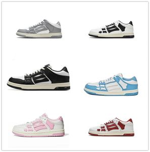 أحذية رياضية Skel Top Top Nasual Shoes Sneakers Black White Pink Grenn Grenn Blue Brown Red Blue Mens Womens Esisex