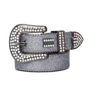 BB Simon Belt Designer Top -Qualität klassischer einfacher modischer Männer Frauen Luxusgürtel Retro -Nadelschnalle Gürtel Kristall Diamant