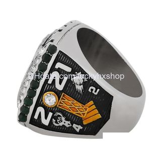 Cluster Rings Cluster Rings the Bucks 2021 Wolrd Champions Team Basketball Championship Ring Sport Souvenir Fan Promotion Gift Whose Dhpzk