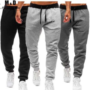 Erkekler Pantolon Erkekler Joggers Sıradan Pantolon Fitness Men Sportsswear Dipsuit Dipler Sıska Sweatpants Pantolonlar Siyah Spor Salyaları Jogger Track Pants J231116